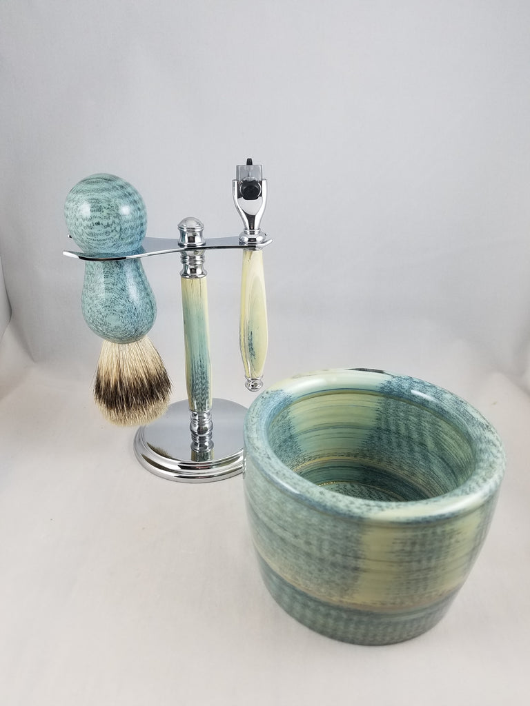 Turning a book into a shaving set